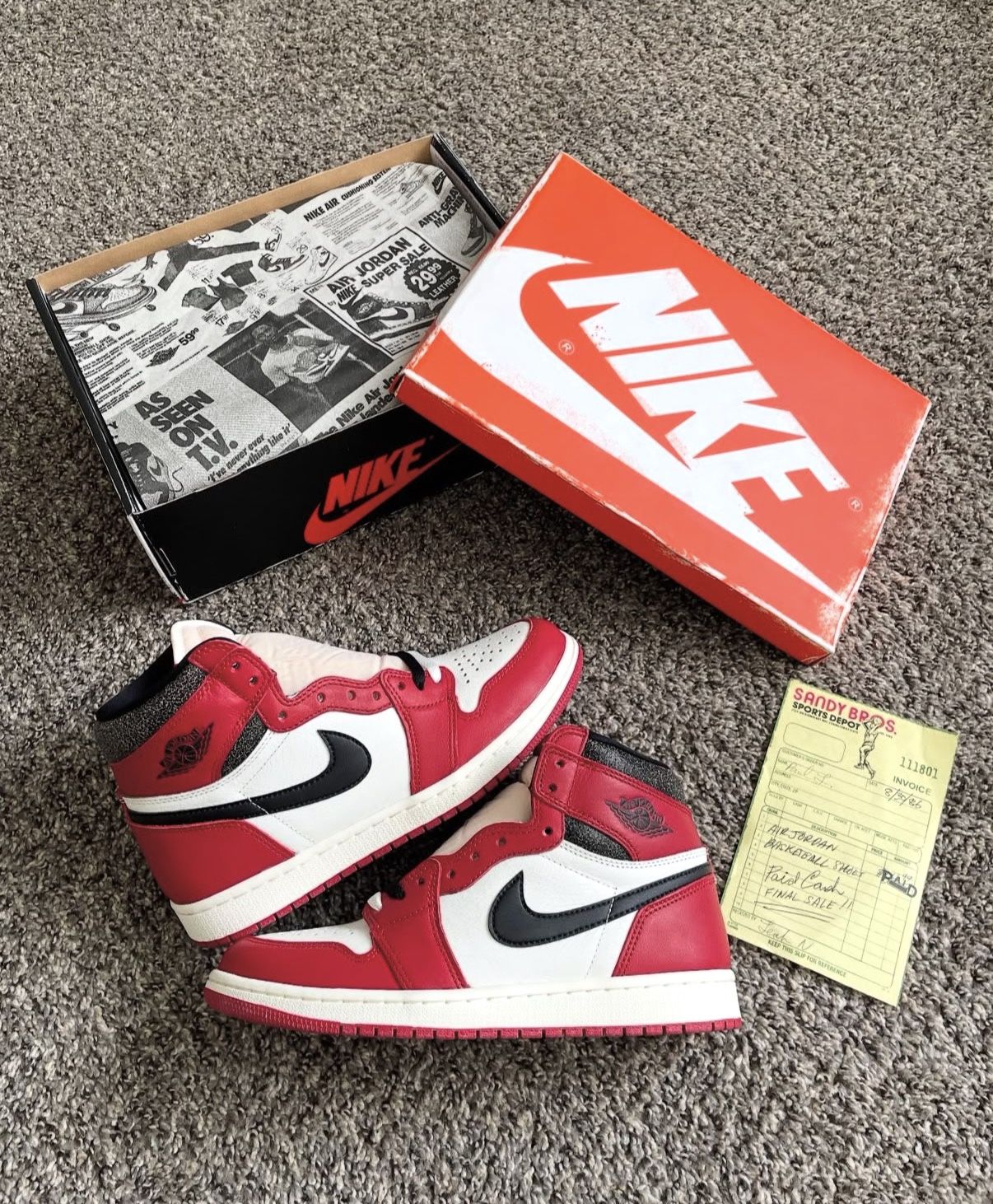 Retro Jordan 1 High “Lost And found”