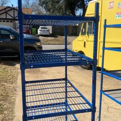 Steel Shelf  70’ Tall 24”” Wide
