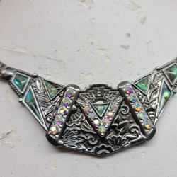 VINTAGE DESIGNER ART DECO MARCASITE 