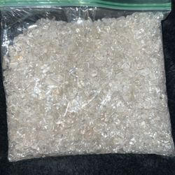 White Crystal Chips- 1 Pound