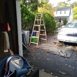 6 Ft Wooden Ladder