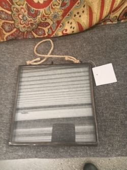 Glass Pic Frame With A Hanger 