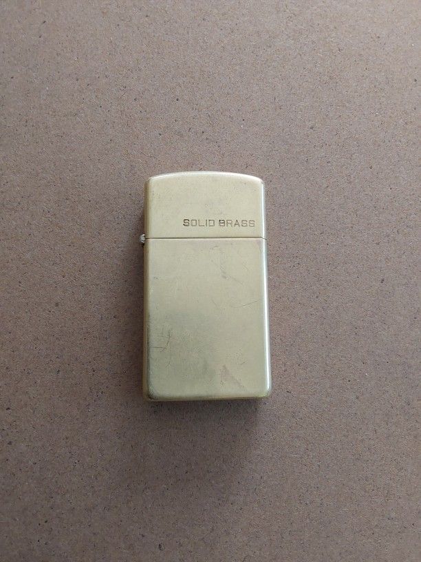 1983 GOLD Slim Zippo