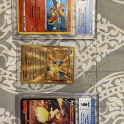 Charizard CGC cards- Pokéman 