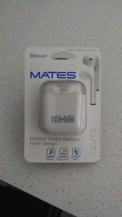 Wireless earbuds mates