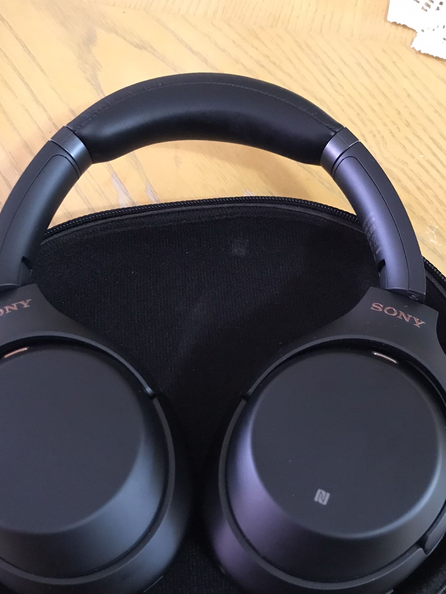 Sony Headphones Wh1000Xm3/Black