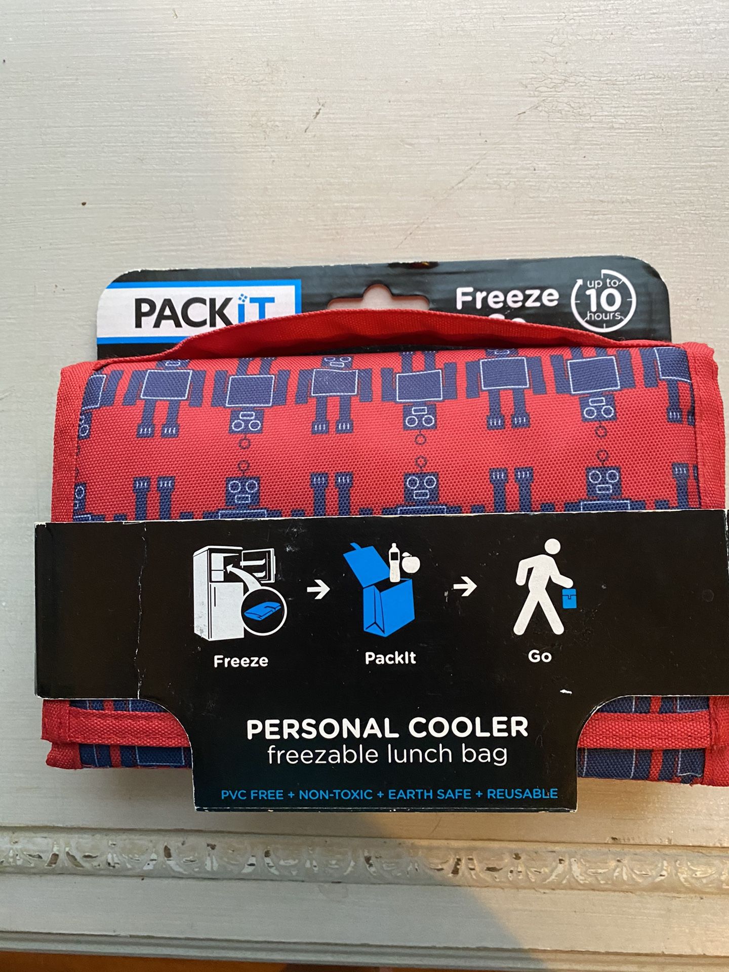 New Packit Personal  Cooler Freeze Lunch Bag 