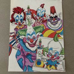 Killer Clowns: Cartoon Drawing