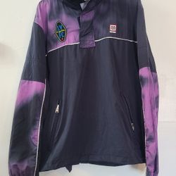 meyba windbreaker with hoodie
Men's  Size: Large