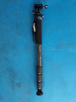 $80 Firm, Yes, It's Available, Benro MMA38C Mg-Carbon Fiber Monopod & Promaster Code 7211 Monopod Head, $190 Retail, Excellent Condition, Clean, Works