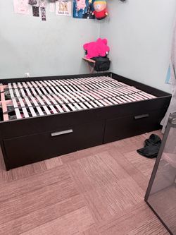 IKEA Brimnes storage bed