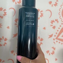 BRAND NEW WITH TAGS! STARBUCKS Black/teal Sparkly Insulated Bottle 