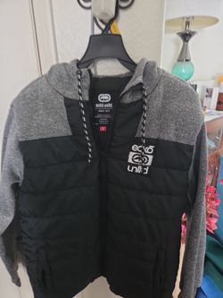 New Ecko unltd. Size small black and grey jacket mens