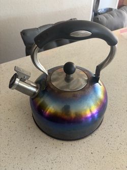 Stainless Steel Whistling Tea Kettle