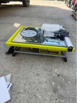 Ryobi 7in wet tile saw