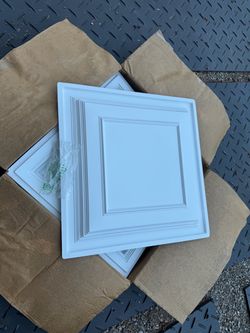 PVC Decorative Ceiling Tile ( $3 / piece)