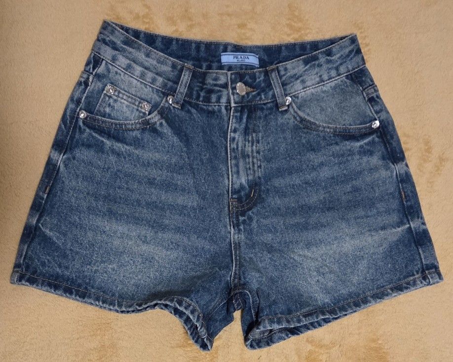 Prada Denim Shorts Womens Size 4-6