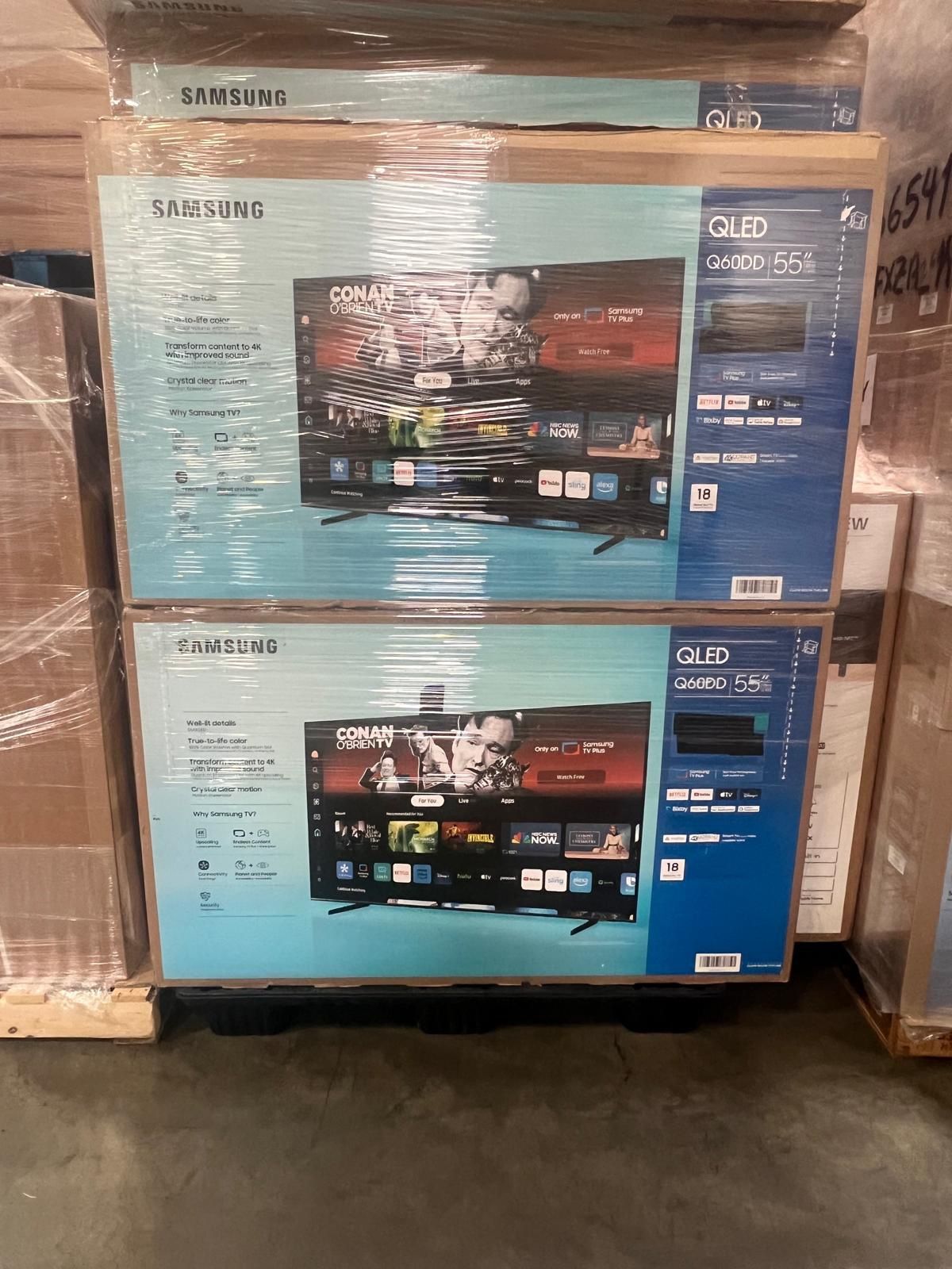 55” Samsung QLED Q60D 4K UHD Smart Tv