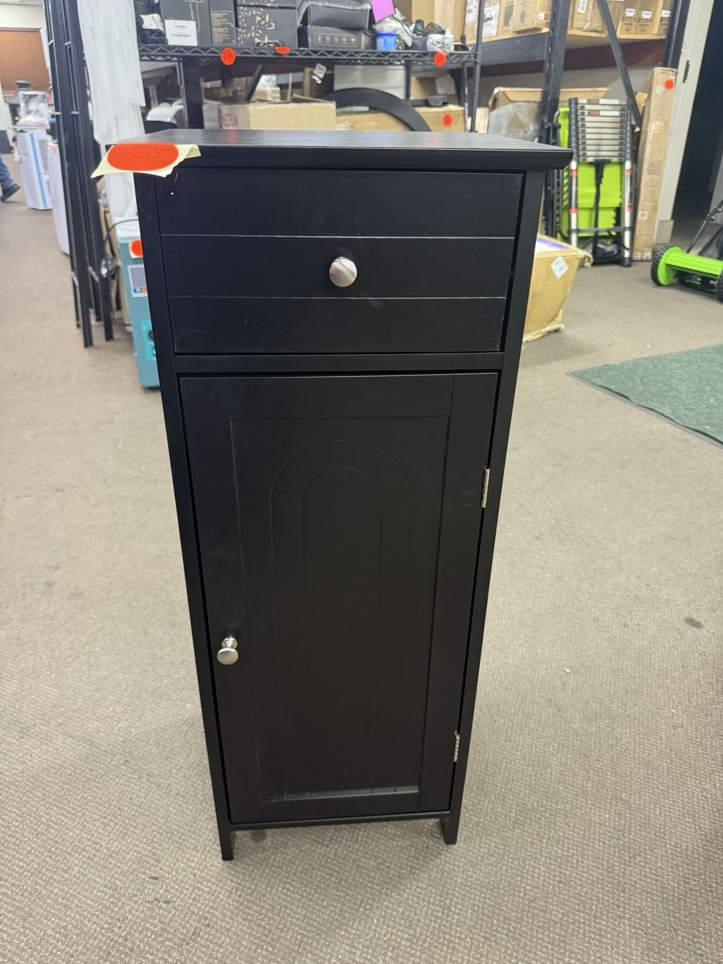 Morden - Freestanding Wooden Floor Cabinet with Large Drawer and 2 Adjustable Shelves,