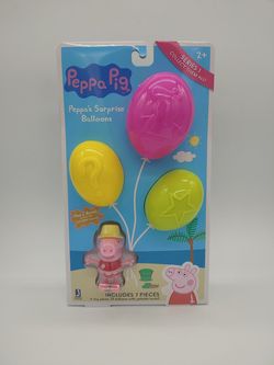 Peppa Pig Balloon Surprise Blind Bag beach Peppa
