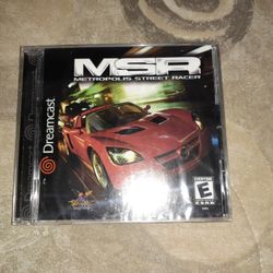 Sealed Dreamcast Metropolis Street Racer
