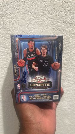 2025/26 Topps Chrome Basketball Update Series Box