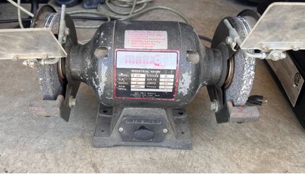 Mark 1 dual wheel bench grinder