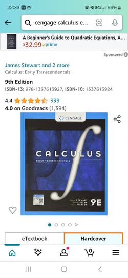 Cengage Early Transcendentals 9th Edition