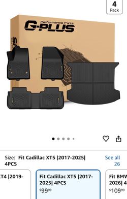NEW Cadillac XT5 Floor Mats ‘17-‘25