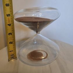 Glass Sand Time Keeper