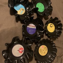 Vinyl Record Bowls