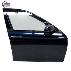 BMW F10 5 SERIES 2011-2016 FRONT RIGHT RH DOOR SHELL W/MIRROR BLACK OEM