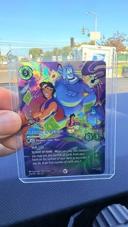 Lorcana Aladdin & Genie Enchanted