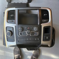 13+ Ram 1500 Radio Bezel With AC Controls