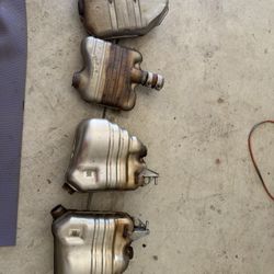 2015 Audi A6 C7 2.0T FWD OEM Mufflers & Resonators