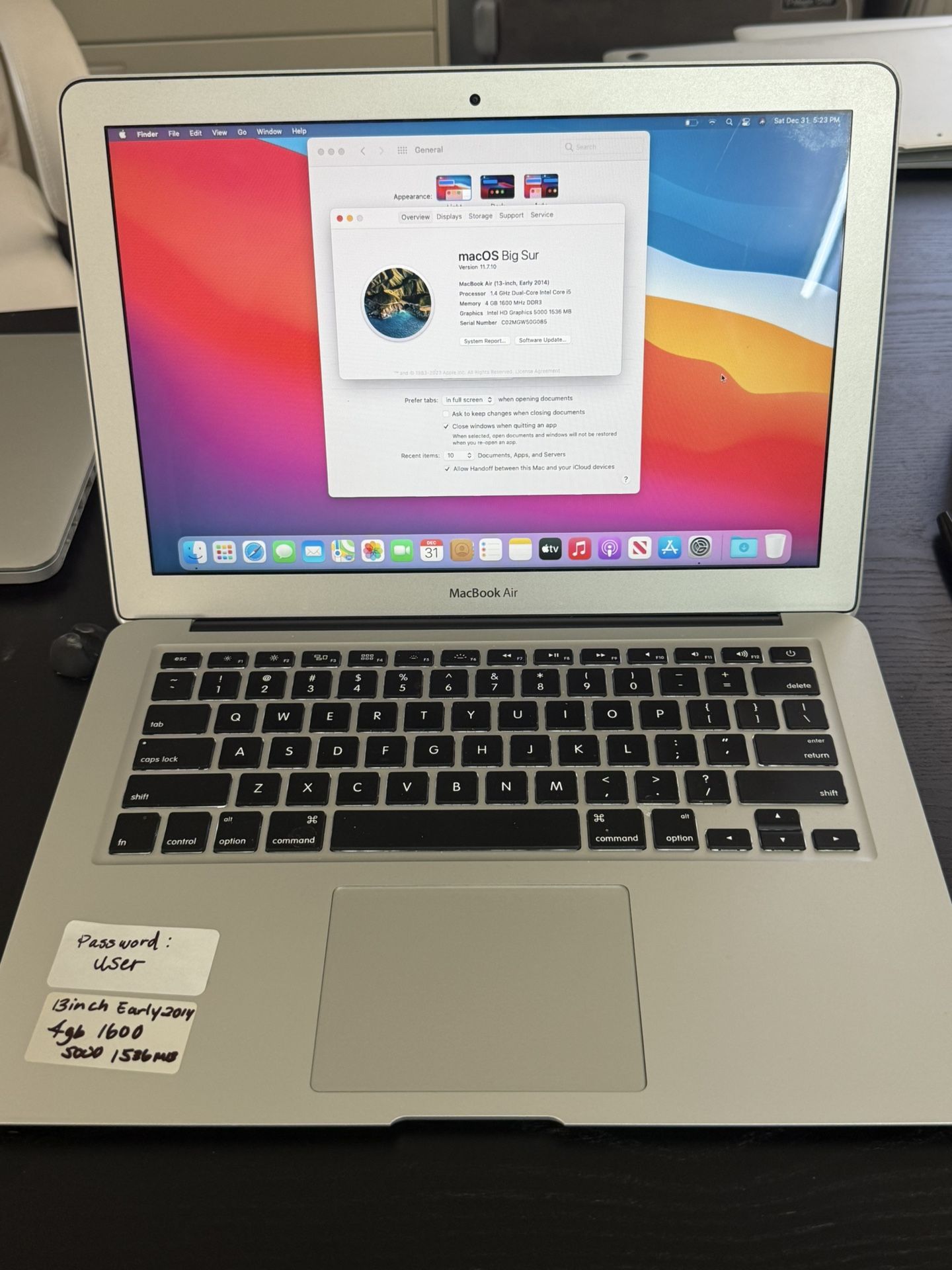 MacBook Air 2014