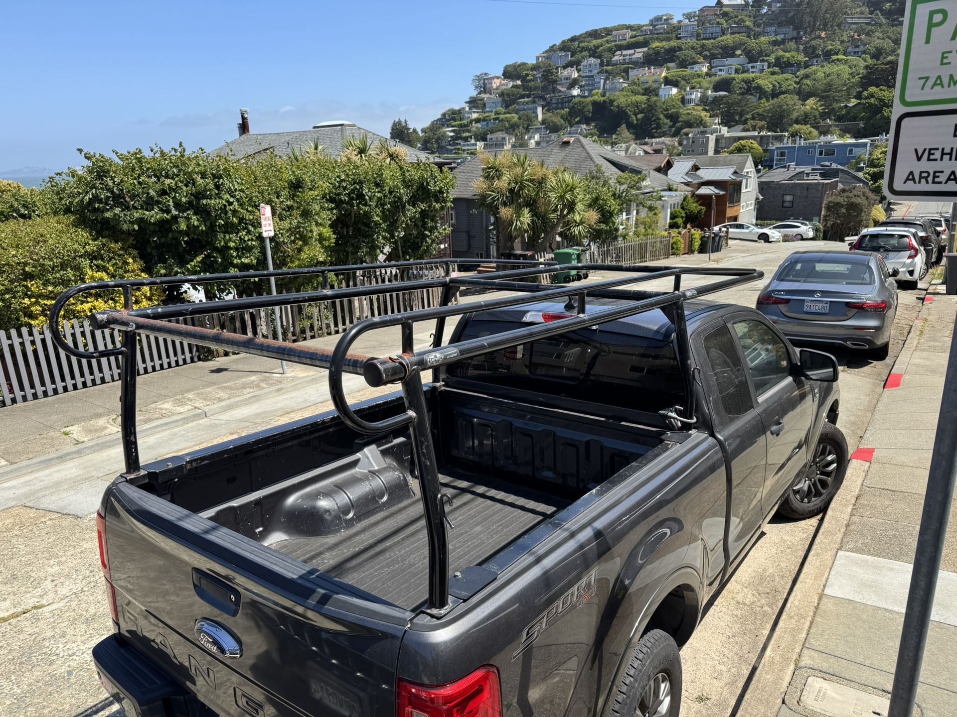 Rack-it Lumber Truck Rack Fits 2019 - Present Ford Rangers With Extended Cab And 6’ Bed