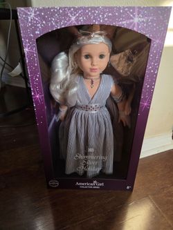 American Girl 2023 Shimmering Silver Holiday Collector Doll