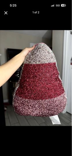 Rhinestone pillow