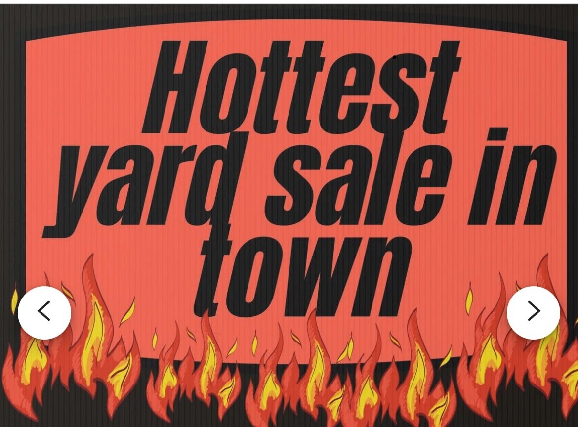 Garage Sale Yard Sale Estate Sale
