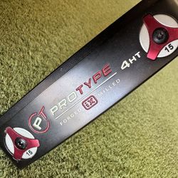 Odyssey Pro Type ix #4 HT Putter, Huge Fat Winn Grip, 30.5 Inches Club Length (much Shorter Than Standard Length). Golf Club.