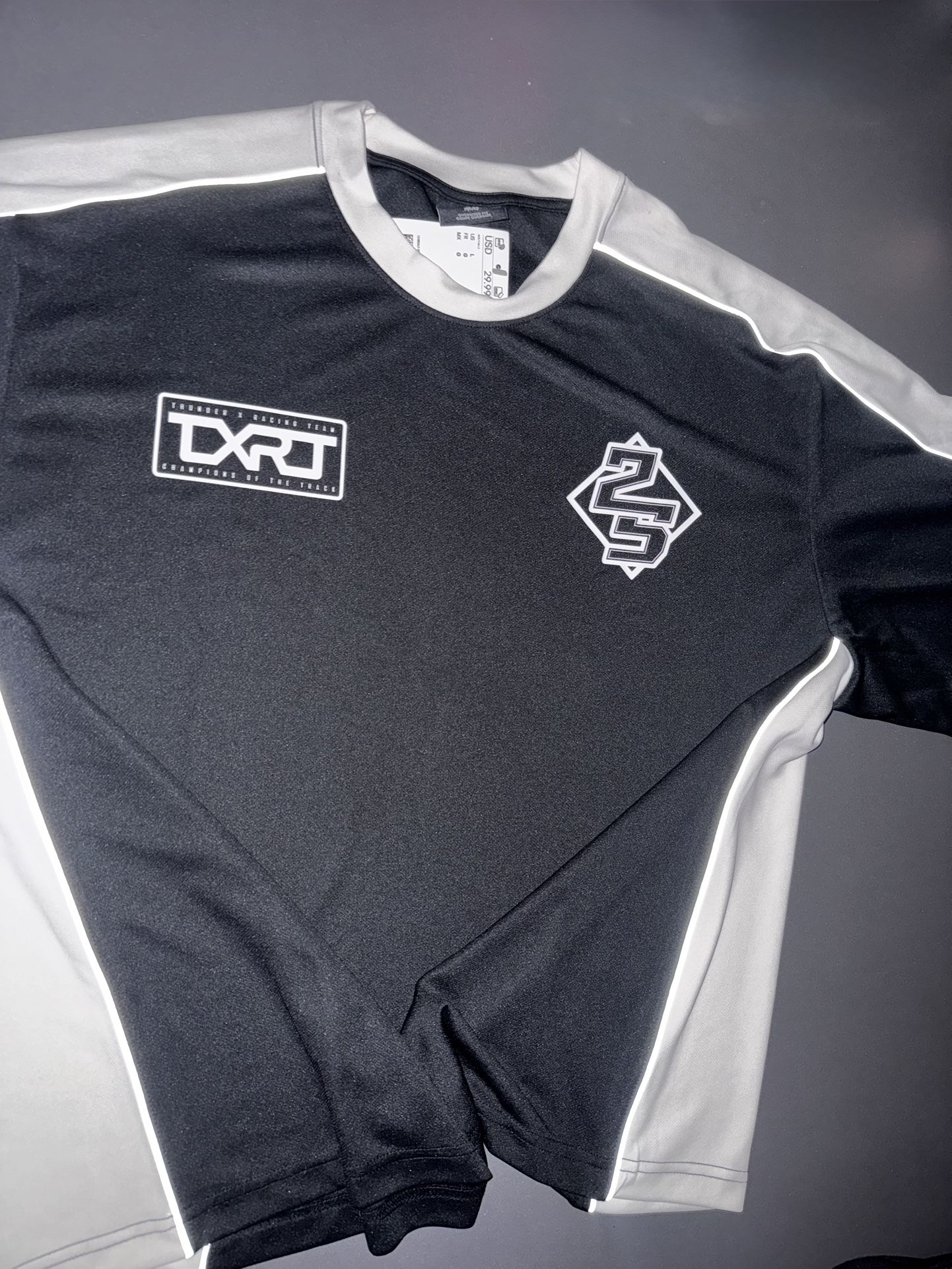 Reflective Thunder X Racing Team Jersey/T-shirt