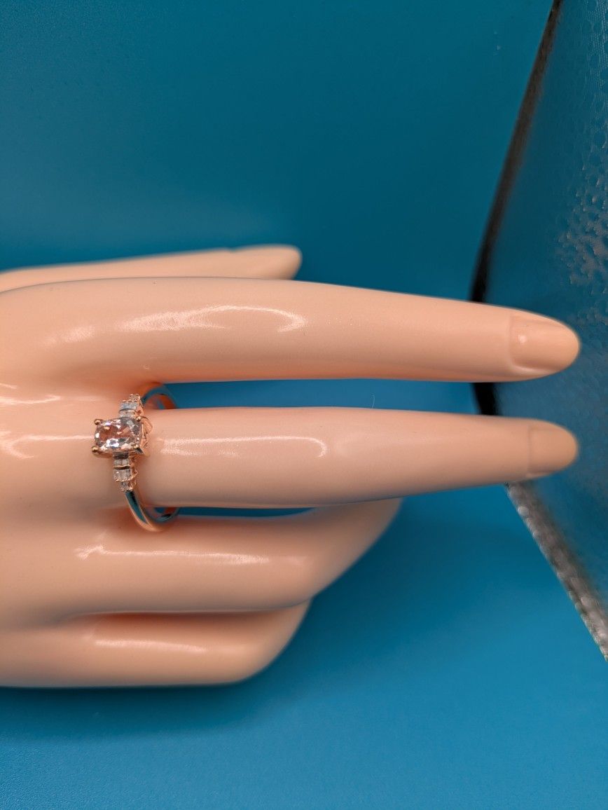 Size 10 Morganite Ring 