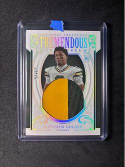 2025 National Treasures Matthew Golden RC Tremendous Treasures Patch 23/25 🧀 🔥