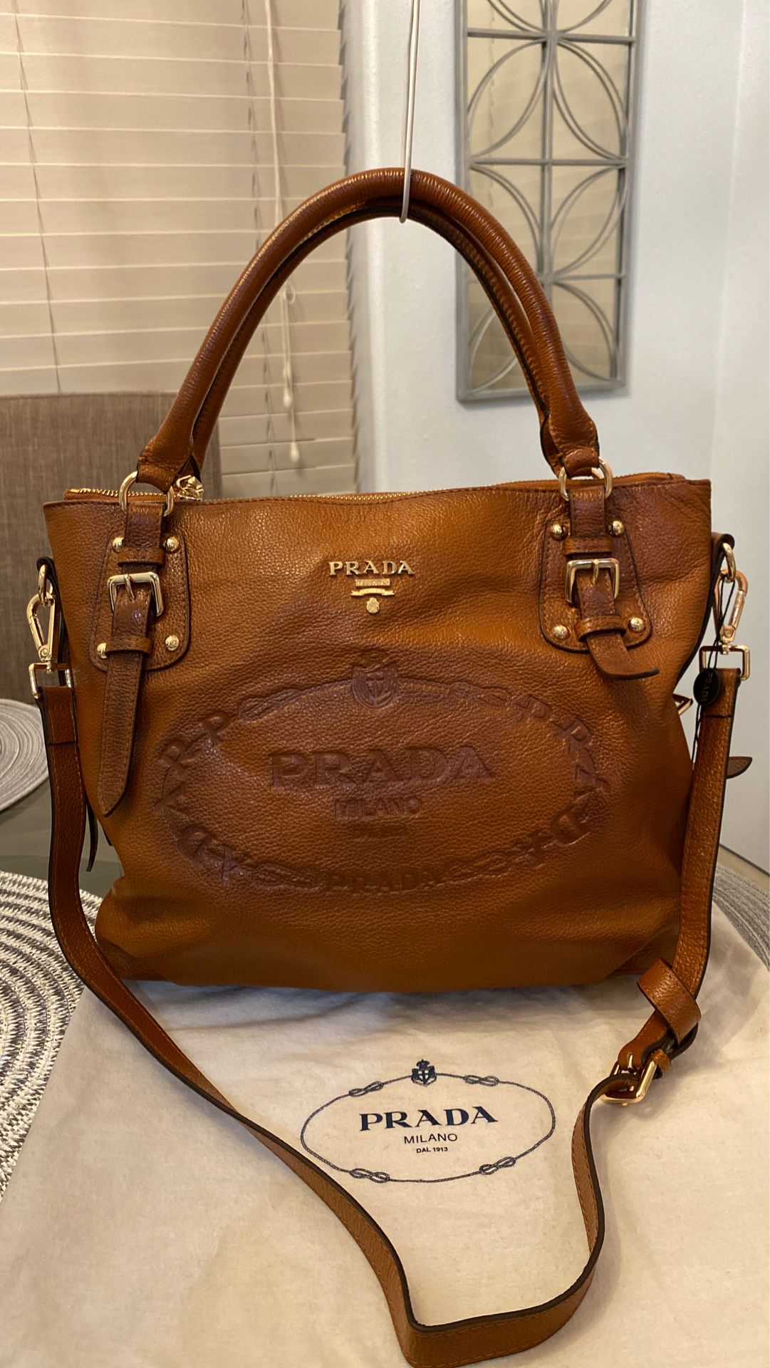 AUTH PRADA purce 16x4