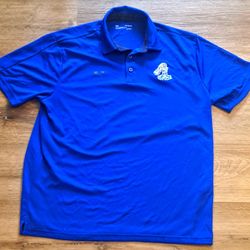 Under Armour • Royal Blue Golf Short Sleeve Polo Shirt Heat•Gear pre•owned "