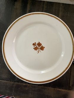 Beautiful Ironstone - 8”plates -set of 4