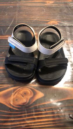 Brand New Baby Sandals White and Black Size 5c.  Pick Up Only $10 Brand Native 