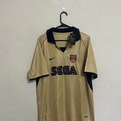 Arsenal 2001-02 Away Jersey XL (slim Fit)