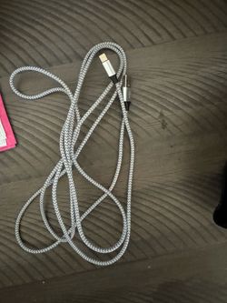 braided charging cable